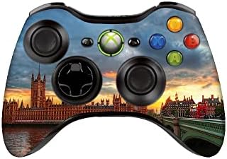 Обвивка За ДЖАДЖИ, Напечатанная Винил Стикер, Само за Xbox 360 контролера - Westminster дворец в Здрач