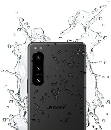 Смартфон Sony Xperia 5 IV с фабрично разблокировкой 128 GB 5G и калъф [официален в САЩ без гаранция]