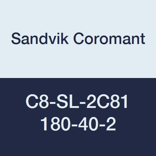 Е sandvik Coromant C8-SL-2C81 180-40-2, Расточная планк за две глави CoroTurn SL, Неутрален изсечени (опаковка