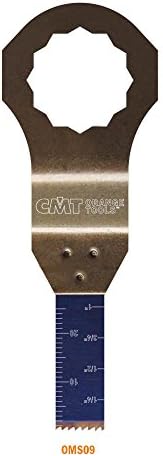 CMT OMS09-X1 Нож за дълбоко рязане на дърво и метал Fit Фейн Supercut Festool Vecturo с быстроразъемным осцилатор Multicutter,