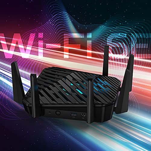 Игри рутер Predator Connect W6 Wi-Fi 6E | Хибриден QoS, съвместим с процесор определяне на приоритетите на Intel