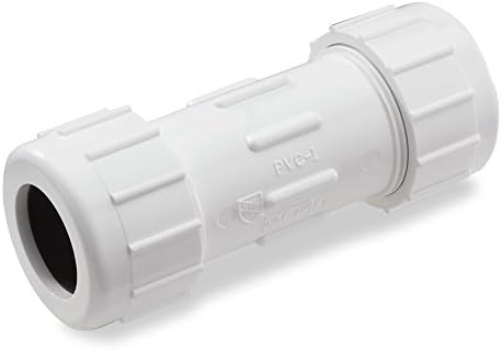 Компресиране прикачване на NDS CPC-1000 от 1-инчов PVC, Сив