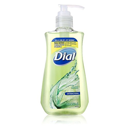 Антибактериален сапун за ръце Frankel & Frankel Dial Daily Care, Овлажняващ крем с Алое, Помпа - 7,5 грама