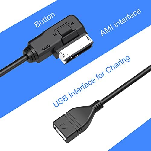 USB кабел CHELINK AMI MMI за музикален интерфейс Audi Audio кабел AMI MMI за свързване на музикален адаптер