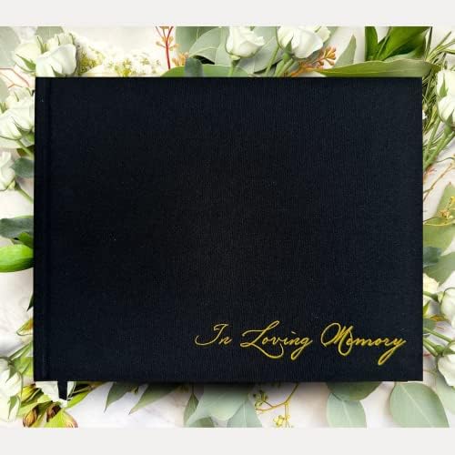 Книгата за гости на погребението - Елегантна Книга за възпоменателна служба В памет на любовта, предназначена