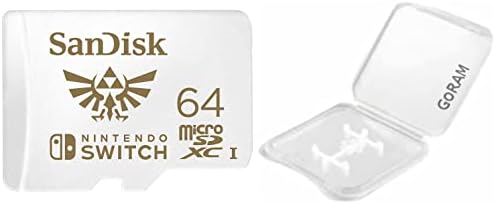 (1 опаковка) Карта памет 64GB SanDisk microSD Nintendo Switch microSDHC за Switch & Switch Lite SDSQXAT-064G