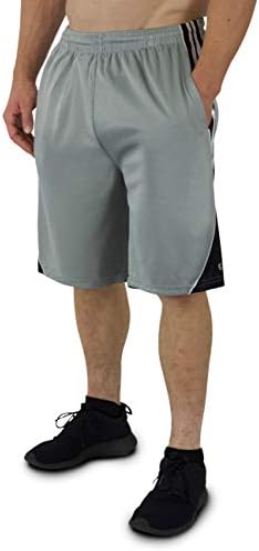 Мъжки къси панталони от Премиум-клас Active Атлетик Performance с джобове - 5 Опаковки