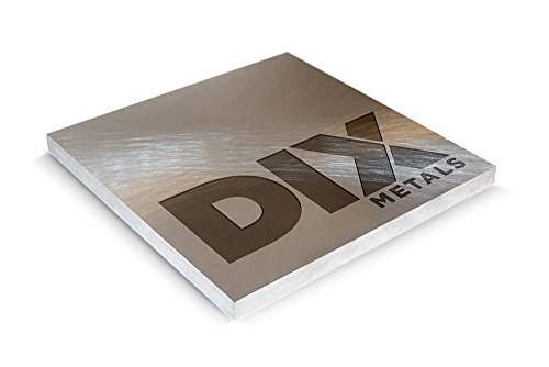 DIX Metals - .250 x 4 x 12 Плоски Квадратни и паралелно заготовки 7075-T651 За Точност смилане На машината -Готови