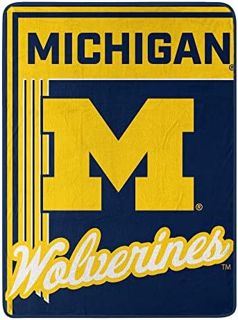 Одеало от микрофибър Northwest NCAA Michigan Wolverines 46x 60