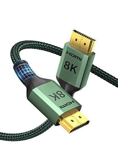 Кабел BATBI 8K HDMI 2.1 6.6 F/2 М 48 gbps 8k @ 60 Hz, 4K @ 120 Hz, високата кабел HDMI eARC за HDCP2.2/2.3 HDR10