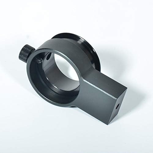 Околовръстен адаптер CHUNSHENN 50 мм адаптер 50-40 мм за десктоп влакчета микроскоп (Цвят: черен)