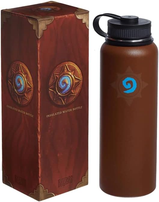 Hearthstone - Ексклузивна Лимитирана серия Изолирани бутилки за вода в стил Механа от неръждаема стомана и Мед