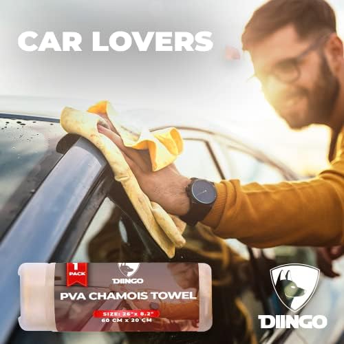 Кърпа от велур DIINGO Премиум-клас от PVA, супер Впитывающее за бързо изсушаване на автомобила и комплексно