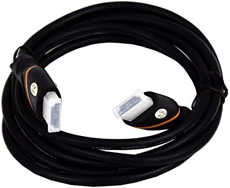 Високоскоростен позлатен кабел HDMI за Apple TV, 3D, с връщане на звука, Xbox, Playstation, PC, поддържа Ethernet,