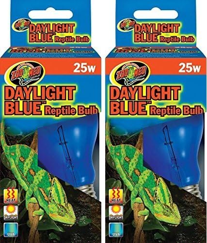 Лампа за влечуги Zoo Med Daylight Blue (комплект от 2 лампи) с мощност 25 W
