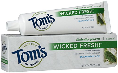 Tom ' s of Maine, Адски Свеж! Паста за зъби срещу кухини, Ментов лед - 4,7 Грама