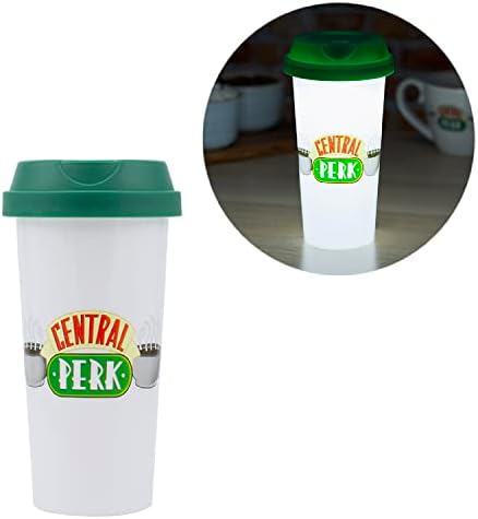 Лампа Paladone Central Perk Cup Light, Официално Лицензиран продукт за телевизионно шоу Friends