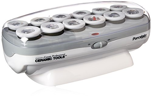 Комплект ролери укладчиков за коса Conair Pro Ceramic Tools Серия Porcelain, брой 12 бр.