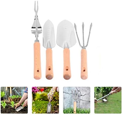 YARDWE Ръчни Инструменти, Ръчни Инструменти 4 бр. Градински Инструменти За засаждане Почвата Лопата за билки