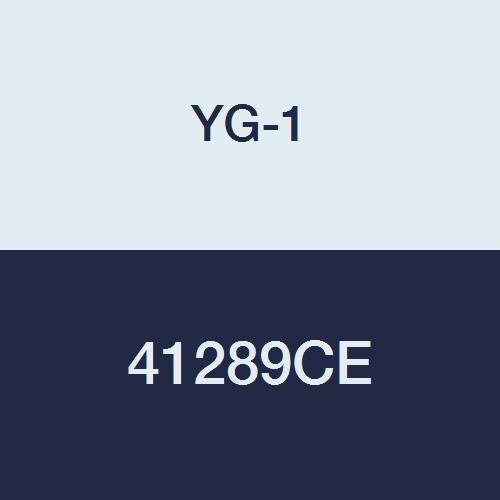 Бележка fresa YG-1 41289CE HSSCo8 с отточна фитил, 2 Канала, Обичайната Дължина, TiAlN-Екстремна работа, Дължина
