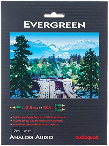 Аудиоквест - Evergreen (2,0 м, Mini-to-RCA)