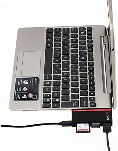 Navitech 2 в 1 Лаптоп / Таблет USB 3.0 / 2.0 Адаптер-hub /вход Micro USB устройство за четене на карти SD/Micro