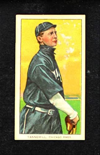 1909 T206 xL Ли Таннехилл Чикаго Уайт Сокс (Бейзболна картичка) (Таннехилл и Чикаго отпред /Без Л. Таннехилла)