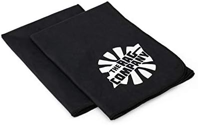 The Rag Company - Калници Defender - Висококачествена замшевая кърпа от микрофибър, за защита на купето и бои от повреди, 250 гориво, 24 x 36, черен (2)