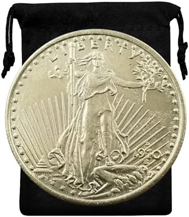 Kocreat Копие 1910-D Double Eagle Liberty Златна Монета от Двадесет Долара-Точно Копие на Сувенирни монети на