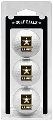 Топките за голф Golf Team Military Армейского Стандартен размер 3 опаковки, Траен Пълноцветен Команден Отпечатък,