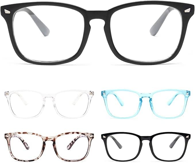 УСТРОЙСТВОТО НАЗДРАВЕ Blue Light Blocking Glasses 5 бр. + Сини Светоблокирующие очила със Сменяеми дужками