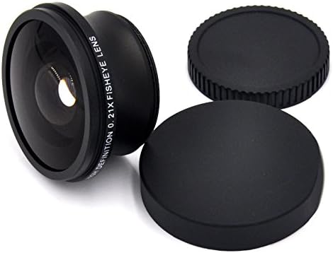 Екстремни обектив Рибешко око (0.21 x) за Canon VIXIA HF R21 + Нова тъкан West Micro Fiber
