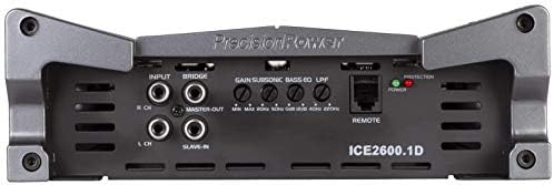 Моноблочный усилвател Precision Power ICE2600.1D серията Black Ice мощност 2600 W клас D