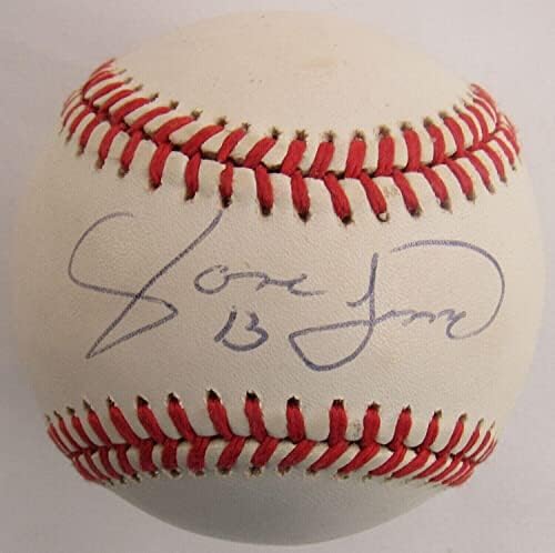 Хосе Чико Линд Подписа Автограф Rawlings Baseball B120 I - Бейзболни Топки с Автографи
