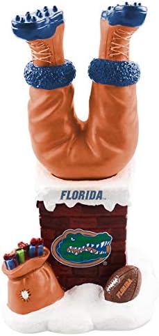Дядо Коледа Флоридские Алигатори Санта Крака Дымоходный Тъпак (Bobble Legs) NCAA