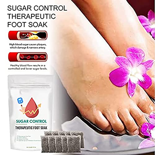 Лечебна импрегнацията за краката Healthify Sugar Control, Пакет за дълбоко накисване на краката с контрол на