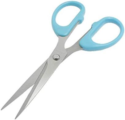 Нови ножици за шиене на юргани със синя пластмасова дръжка Lon0167 надеждна ефективност, ножици за шиене с дължина