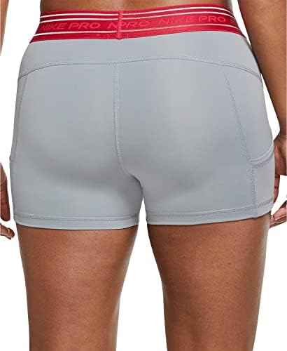 Дамски спортни шорти Nike Pro Dri-FIT с мрежесто джоб 3 инча, и средно за засаждане, с джобове