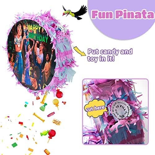 Мини Пинята с магически филм, Сувенири за парти в чест на рождения ден, Аксесоари за деца, Декорация за Празничната