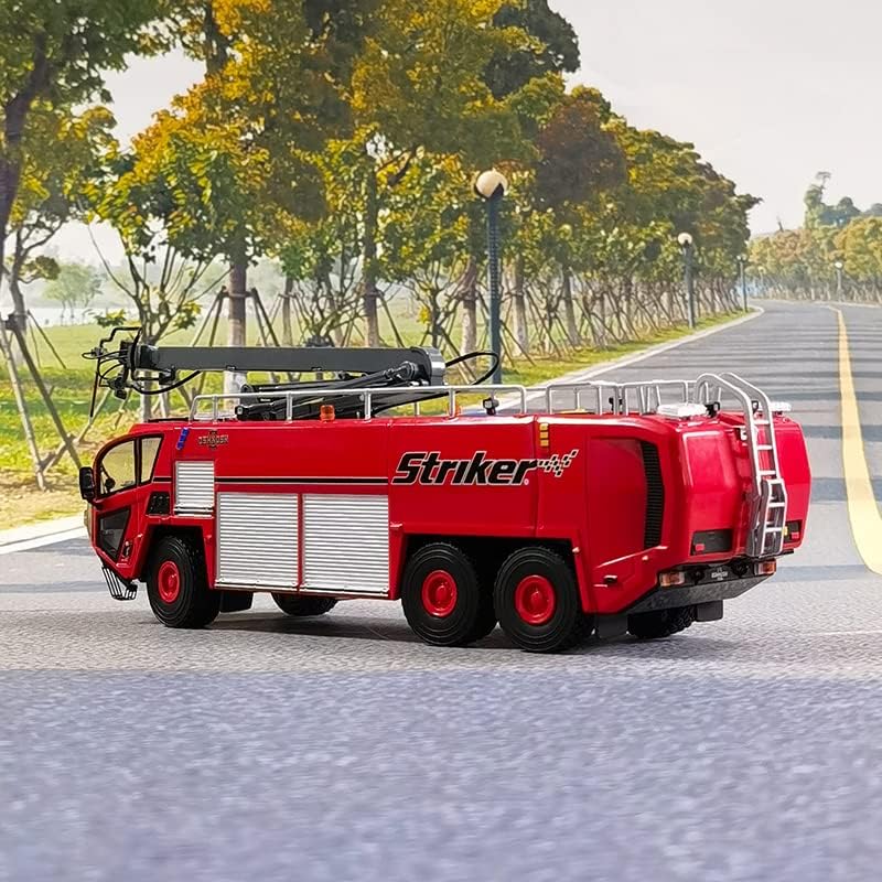 OshKosh Нападателят 3000 Летище-Важното Сражение 6X6 Пожарната Червен 1/50 ГЛАСОВЕ Камион Готов модел