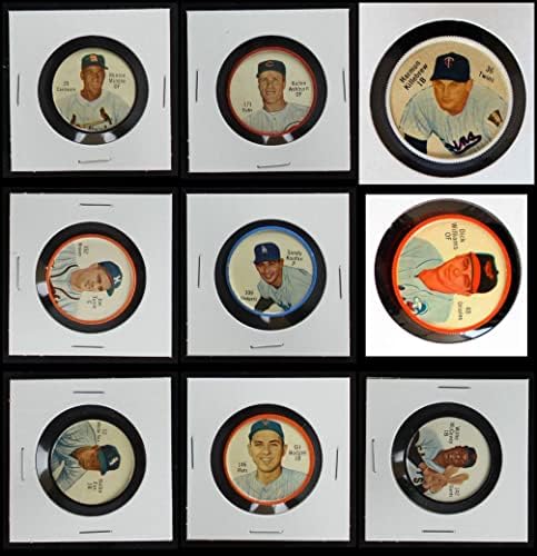 1962 Пълен набор от пластмасови монети Salada (Бейзболен комплект) EX+