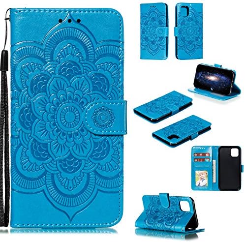 Чанта-портфейл UNKNOK за iPhone 12 Pro Max 5G с Държач за карти, Тънка Стойка от Изкуствена Кожа Премиум-Клас