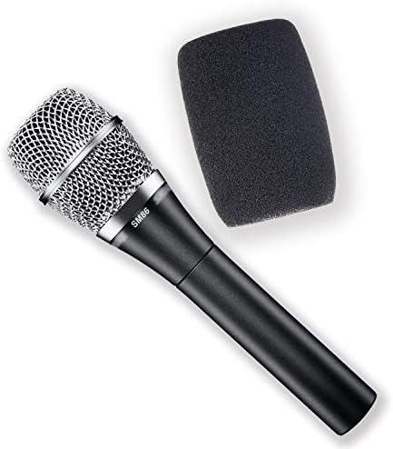 Защитно фолио за микрофон, съвместими с Shure BETA87A - Поп-филтър за микрофони BETA87C, SM87A, SM86, SM85, като A85WS от YOUSHARES (2 бр.)