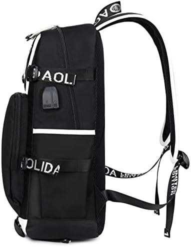Раница Mayotte Kid Venom Backpack-Водоустойчив Ученическа Раница за Лаптоп USB Порт за Зареждане, Графичен Пътен