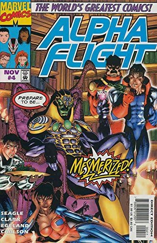 Алфа полет (2 серия) 4 VF / NM ; Комиксите на Marvel | Месмеро