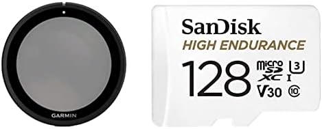 Делото поляризирана леща Garmin за видеорегистратора и SanDisk Карти памет е microSDXC, с капацитет 128 GB с