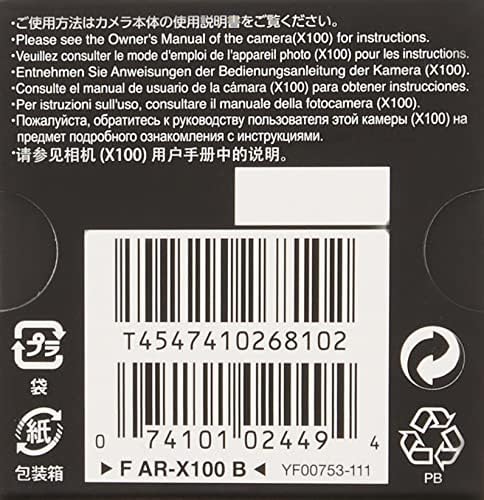 Преходни пръстен Fujifilm AR-X100 Black (Черно)