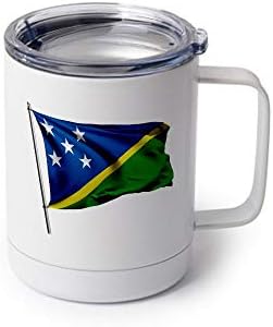 Спортна бутилка ExpressItBest 22 грама - Флаг Соломоновите острови (Islander) - Изобилие от възможности