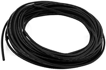 X-DREE 4шт с диаметър 1,5 мм 2: 1 Свиване тръба, свързваща тел, кабел Черен на цвят, с дължина 10 м (4шт с диаметър