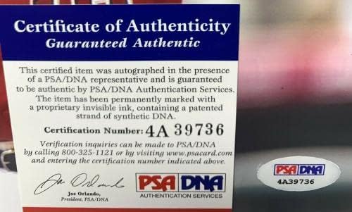 Гарет Андерсън Подписа Бейзболен снимка 8x10 PSA 4A 39736 Anaheim Angels - Снимки на MLB с автограф